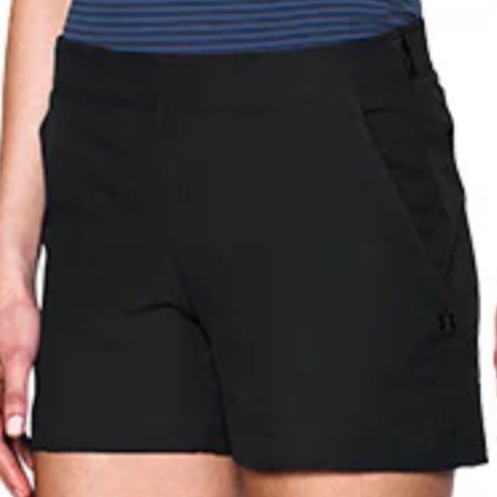 Lady Hagen Black Active Athletic Golf or Tennis Shorts - 7” - Size 12
